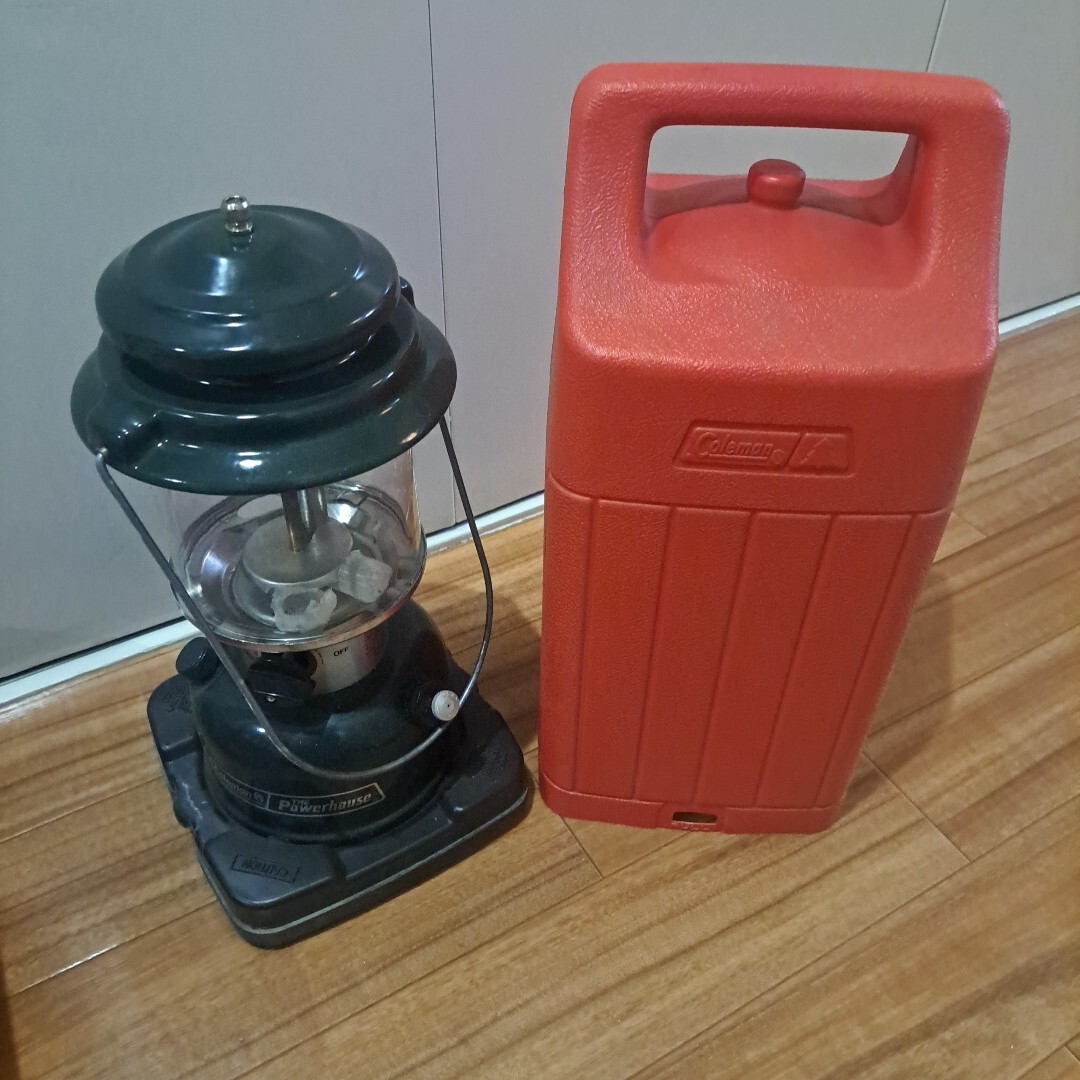 Coleman コールマン 中型ランタン用 ランタンケース レッド L