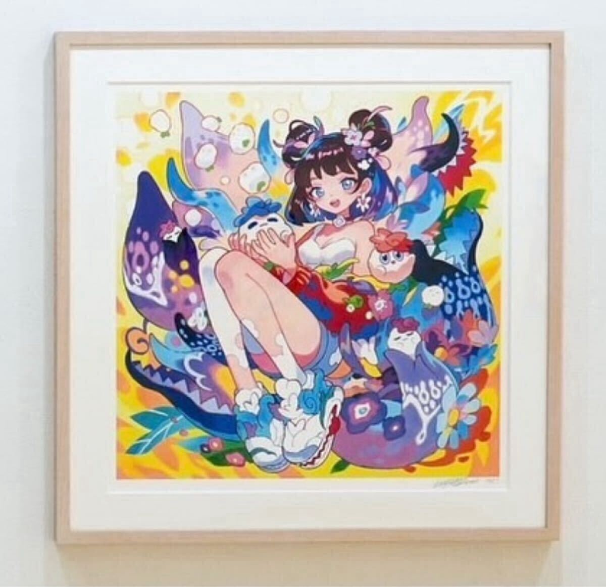 村上隆 どこでもドア これからの人生 シルクスクリーン版画