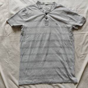 アバクロンビーアンドフィッチ Tシャツ ヘンリーネック S