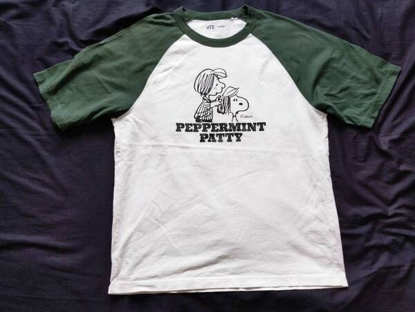 Uniqlo×PEANUTS ユニクロ×ピーナッツ スヌーピー Tシャツ L