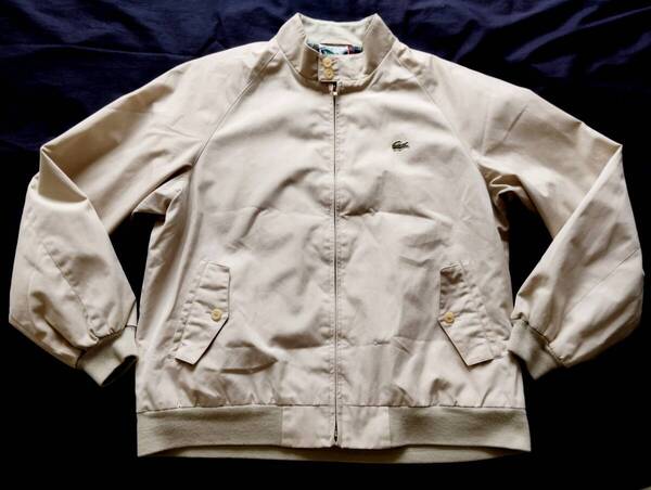 ラコステIzod Lacoste ヴィンテージ G-9 ハリントンジャケット スイングトップL 80’s