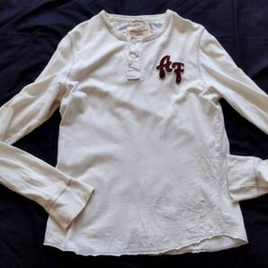 アバクロンビー&フィッチ Abercrombie&Fitch ヘンリーネックTシャツM