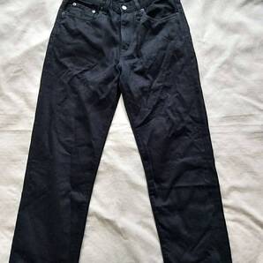 Muji 無印良品ブラックジーンズ W30L32