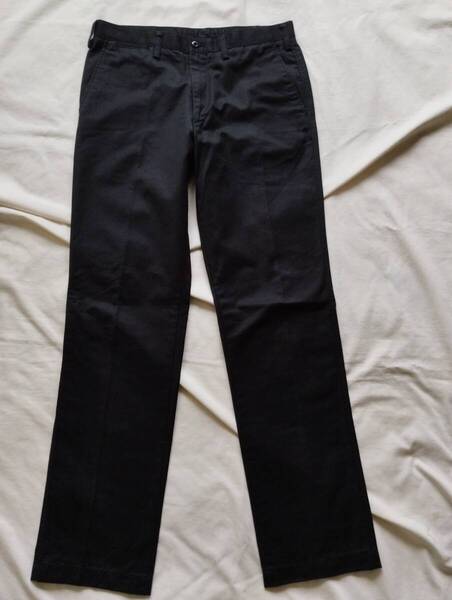 OLD Uniqlo ユニクロ チノパン W82cm 黒 ブラック
