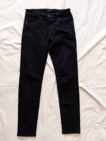 Uniqlo ユニクロ ブラックデニム W29 Skinny Tapered H