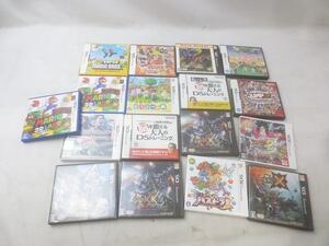 【同梱可】中古品 ゲーム ニンテンドー3DS ソフト 17点 スーパーマリオ 3Dランド とびだせ どうぶつの森 等 グッズセ
