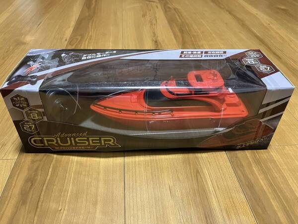◯RCアドバンスドクルーザー IB-253 赤 新品未開封 トイラジコン船 送料込