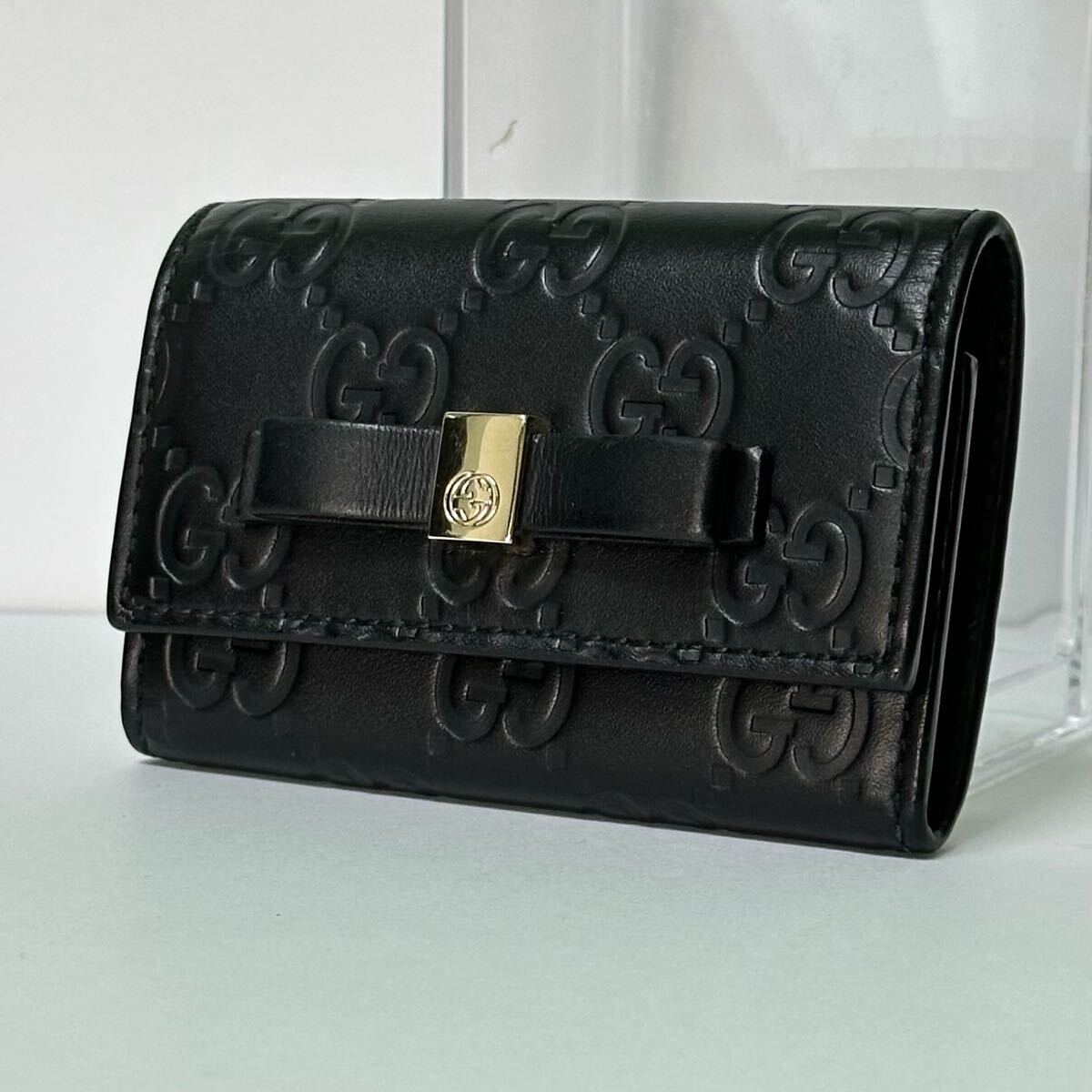 【新品未使用】GUCCI BOWY リボン キーケース ブラック 2025年最新】Yahoo!オークション -グッチ キーケース リボンの