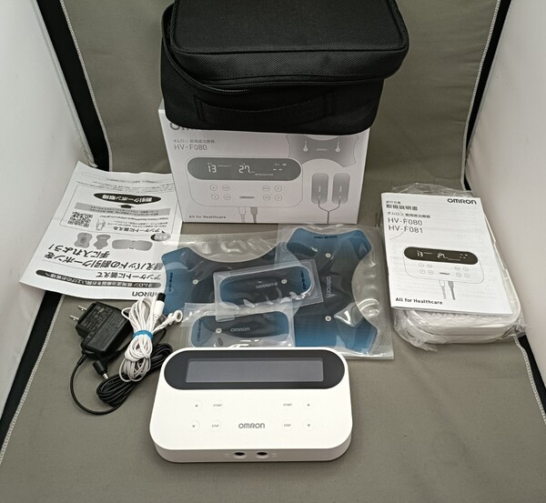 未使用品 オムロン HV-F080 低周波治療器 マッサージ機 スポーツ整体