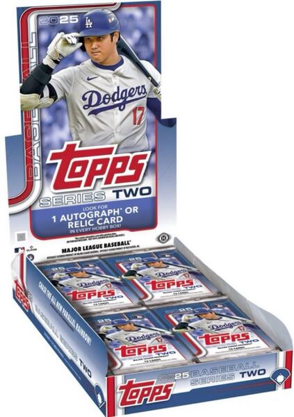 2025 Topps Baseball Series 2 Hobby Box MLB 大谷翔平 新品 未開封