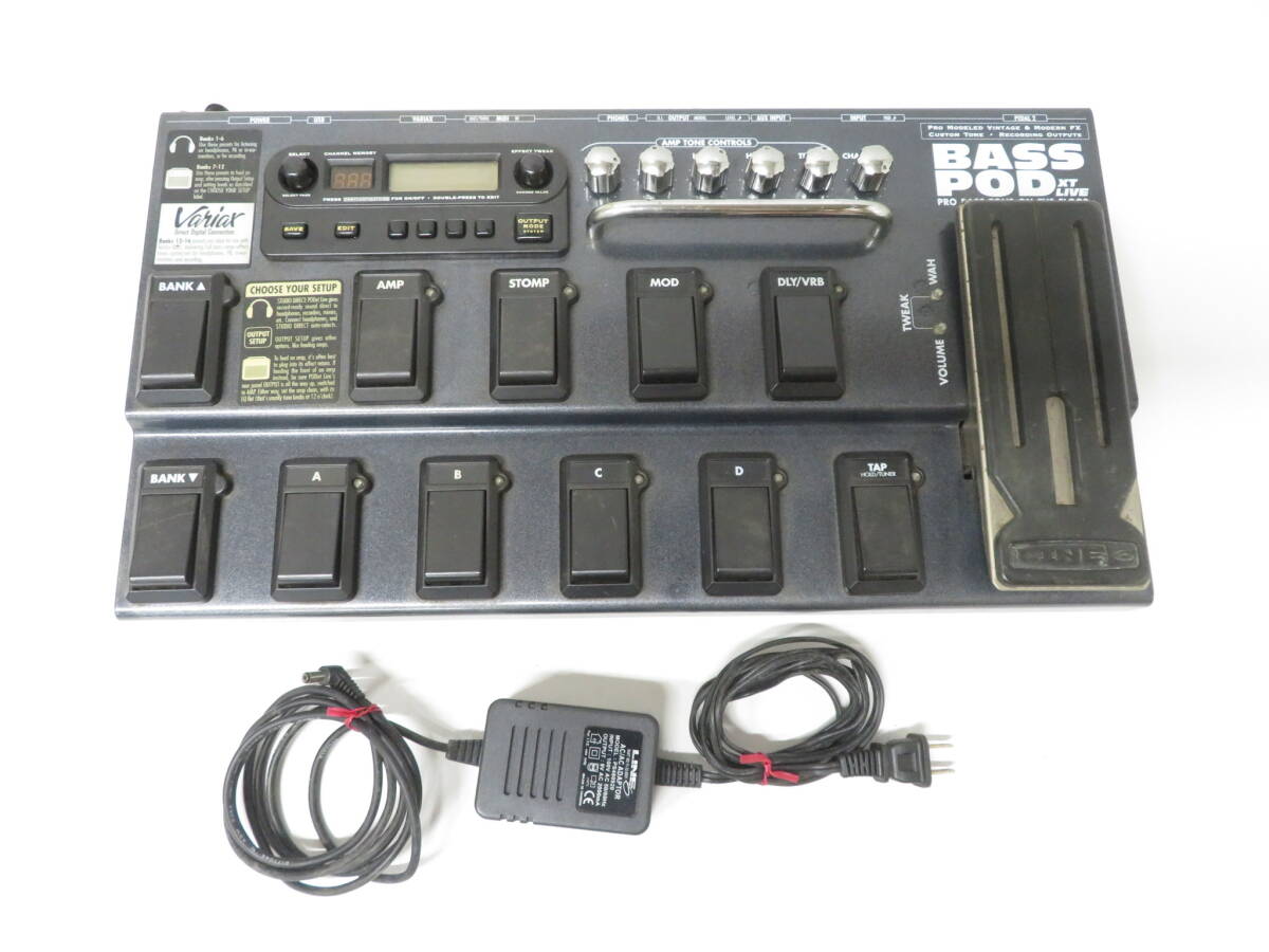 LINE 6 POD XT LIVE PRO GUITAR TONE ON THE FLOOR（中古/送料