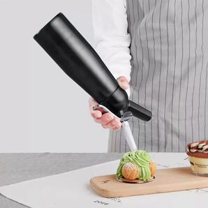 エスプーマ エスプーマ機 500ml ホイップクリーム 泡立て器 炭酸 スパークリング 炭酸水 ソーダ ムース クリーム絞り器 菓子作り 製菓