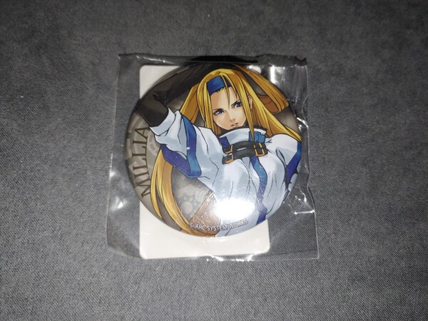【送料無料】 GUILTY GEAR スクラッチ 歴代シリーズキャラクター缶バッジ ミリア レイジ E-12 DMMスクラッチ くじ ギルティギア