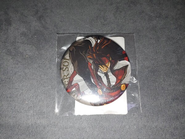 【送料無料】 GUILTY GEAR スクラッチ 歴代シリーズキャラクター缶バッジ 聖騎士団ソル E-25 DMMスクラッチ くじ ギルティギア