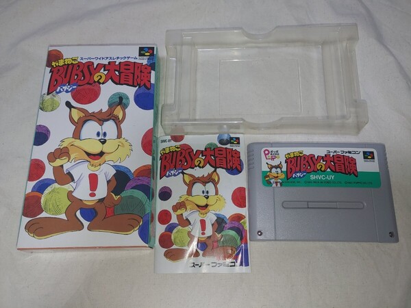 【送料無料】 SFC やまねこ バブジーの大冒険 スーパーファミコン super famicon BUBSY ゲーム