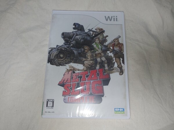 【送料無料】 未開封 wii Metal Slug Complete ウィー 任天堂 メタルスラッグ コンプリート Nintendo