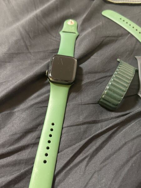 Apple Watch Series7 41mm GPSモデル MKN03J/A 純正バンド3点