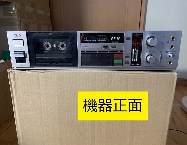 TRIO KX-3700G カセットデッキ トリオ KENWOOD 昭和 レトロ TRIO KX-3700G カセットデッキ トリオ KENWOOD 昭和 レトロ