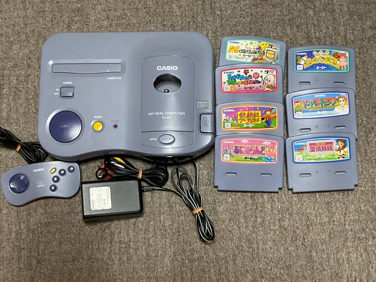 超貴重　未開封　ルーピーゲームソフト　2本セット Yahoo!オークション -「カシオ ルーピー」(ゲーム) の落札相場