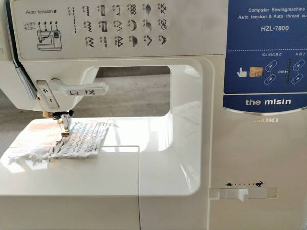 JUKI ジューキ HZL-7800 the misin コンピューター ミシン ジャンク