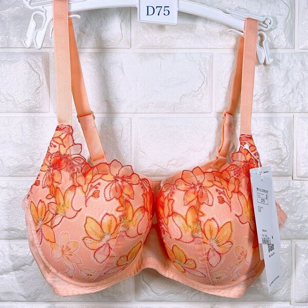 新品 トリンプ 天使のブラ 魔法のハリ感596 ブラジャー D75