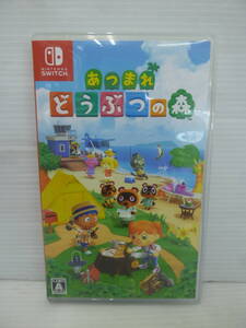 『美品』NINTENDO/ニンテンドー/任天堂 SWITCH用ゲームソフト/スイッチ用ゲームソフト あつまれどうぶつの森 LA-H-ACBAA-JPN