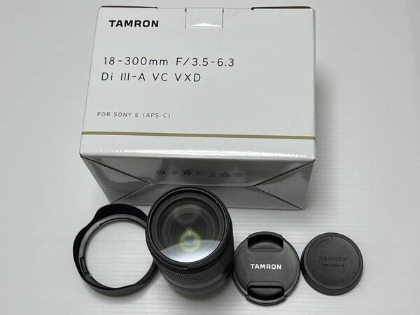 ☆送料無料☆【中古・美品】|タムロン 18-300mm F3.5-6.3 Di III-A VC VXD (Model B061) ソニーEマウント用