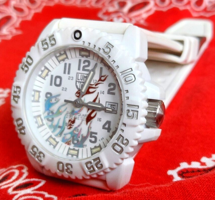 LUMINOX 3050/3950 腕時計 白 Yahoo!オークション -「ルミノックス 3050/3950」の落札相場