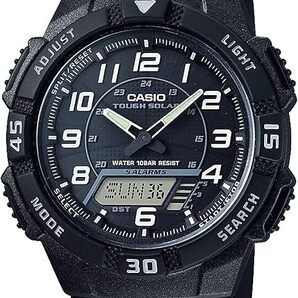 送料込み 新品 CASIO Collection STANDARD スタンダード AQ-S800W-1BJH 10気圧防水 タフソーラー デジアナ スポーティー カシオ