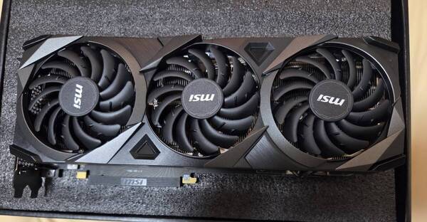 動作確認済 MSI GeForce RTX 3080 Ti VENTUS 3X 12G OC グラフィックスボード VD7770