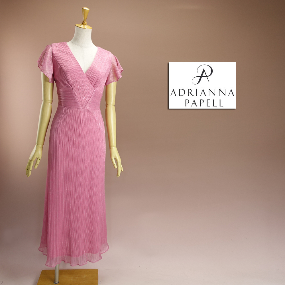 新品 ADRIANNA PAPELL アドリアナパペル ビーズ刺繍ロングドレス Yahoo!オークション - ADRIANNA PAPELL|アドリアナパペルの中古