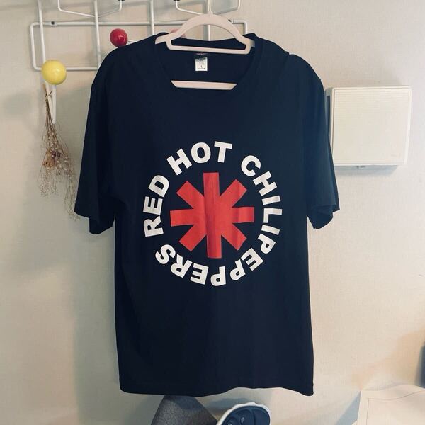 RED HOT CHILI PEPPERS Tシャツ ブラック 黒 レッチリ
