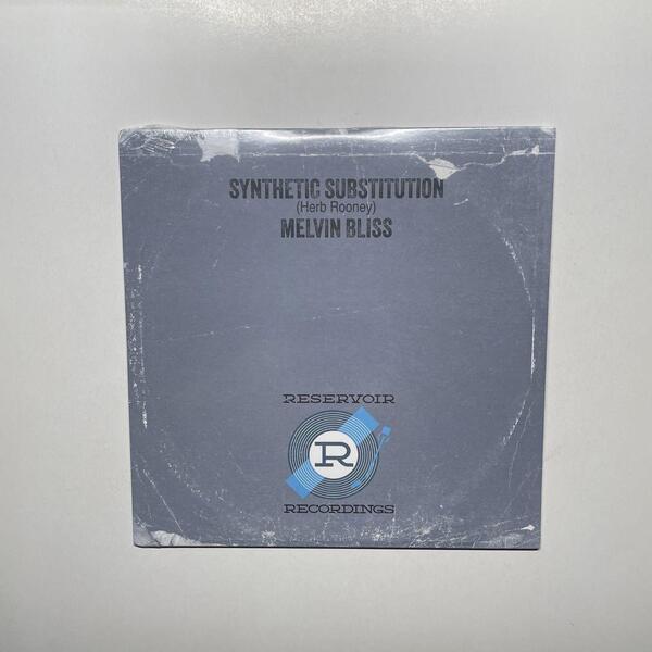 新品 Melvin Bliss / Synthetic Substitution / 7インチ 45rpm / Buddha Brand Gang Starr Godfather Don Pete Rock Wu-Tang Clan