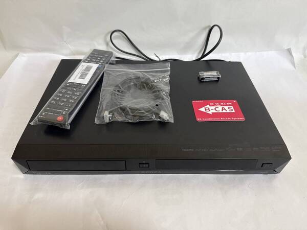 東芝REGZAブルーレイレコーダーD-BZ510 二番組み同時録画 W録画 整備済み 完動品送料無料 低発熱タイプ1TBHDDに換装済み