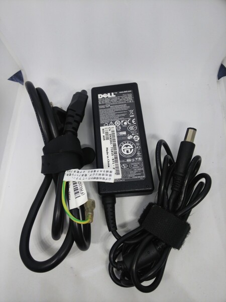 DELL LA65NS2-00 デル ACアダプタ 19.5V 3.34A 八角形プラグ 動作未確認