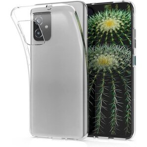 kwmobile ASUS Zenfone 8対応 ケ ス - クリア TPUケース スリム 保護 耐衝撃 透明 94