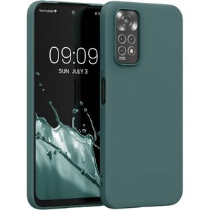 kwmobile スマホケース Xiaomi Redm 撃 滑り止め ソフト TPU シリコン - モスグリーン 155