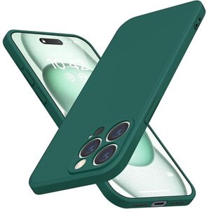 JSTNMEBO iPhone 15 Pro 用ケース ソフト 指紋防止 カバー 6.1インチ 緑 J02-51 402