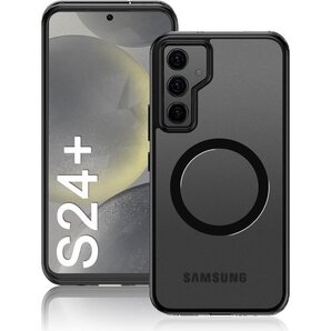 PRODELI ケース For Galaxy S24+ ギャラクシー s24 plus 用 保護カバー ブラック 427
