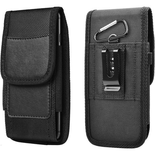 BTtime スマホポーチ 腰 ベルトケース 縦型 黒 納 iPhone/Galaxy/Noteなど全機種対応用 429