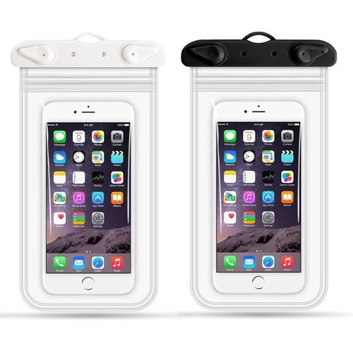 SZSL 2枚セット スマートフォン防水ケース IPX ッチ可 釣り お風呂 海水浴 水泳など適用 透明温泉適用 539