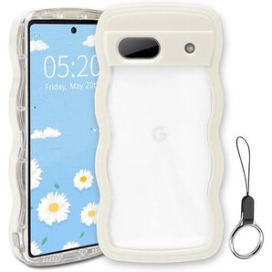 Google Pixel 7A ケース クリア ウェー ヤレス充電対応 Google Pixel 7A-ホワイト 549