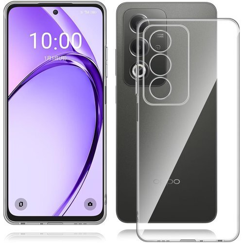 For OPPO A3 5G ケース クリア 耐衝撃 指紋防止 落下保護 OPPO A3 用 保護ケース 透明 660