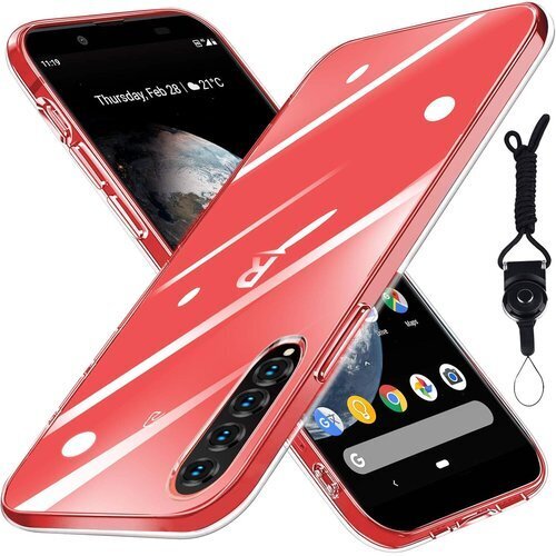 Rakuten big ケース クリア 耐衝撃 TPU 超薄型 全面保護 落下防止 クリアQH32-XSP-RB 105
