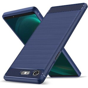 Xperia XZ1 pact ケース 耐衝撃 シリコ t SO-02K スマートフォンケース 青 LS-107 367