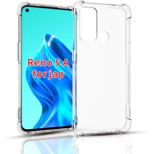 『全面保護』OPPO Reno5 A用のケース OPP 軽量 指紋防止 取付簡単 黄変防止 適用 Reno5 A 280