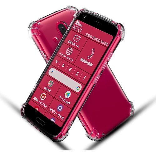 全面保護 Arrows F-52B用のケース Arro 簡単 黄変防止 適用 らくらくスマートフォン F-52B 286
