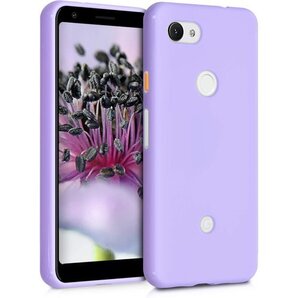 kwmobile スマホケース Google Pixe 衝撃 滑り止め ソフト TPU シリコン - ラベンダー 6