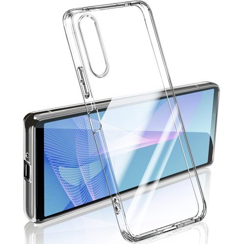 Xperia 10 III ケース クリア 薄型 耐衝 I 軽量 TPU ソフトケース 人気 保護カバー 全透明 126