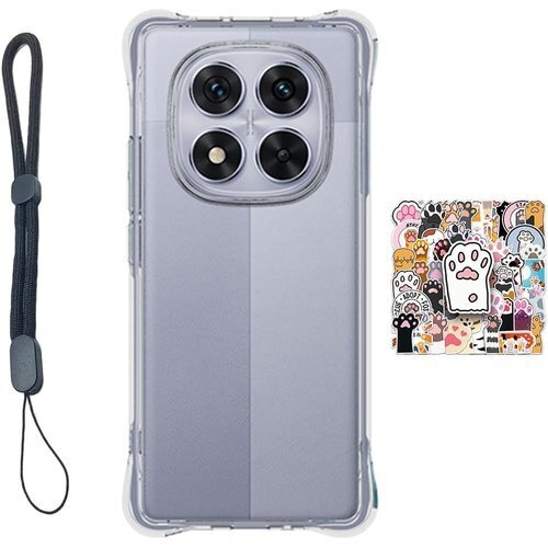 For Xiaomi Poco X7 5G ケース 保 指紋防止 ホコリ汚れなし 肌に優しい感触 軽量 クリア 306